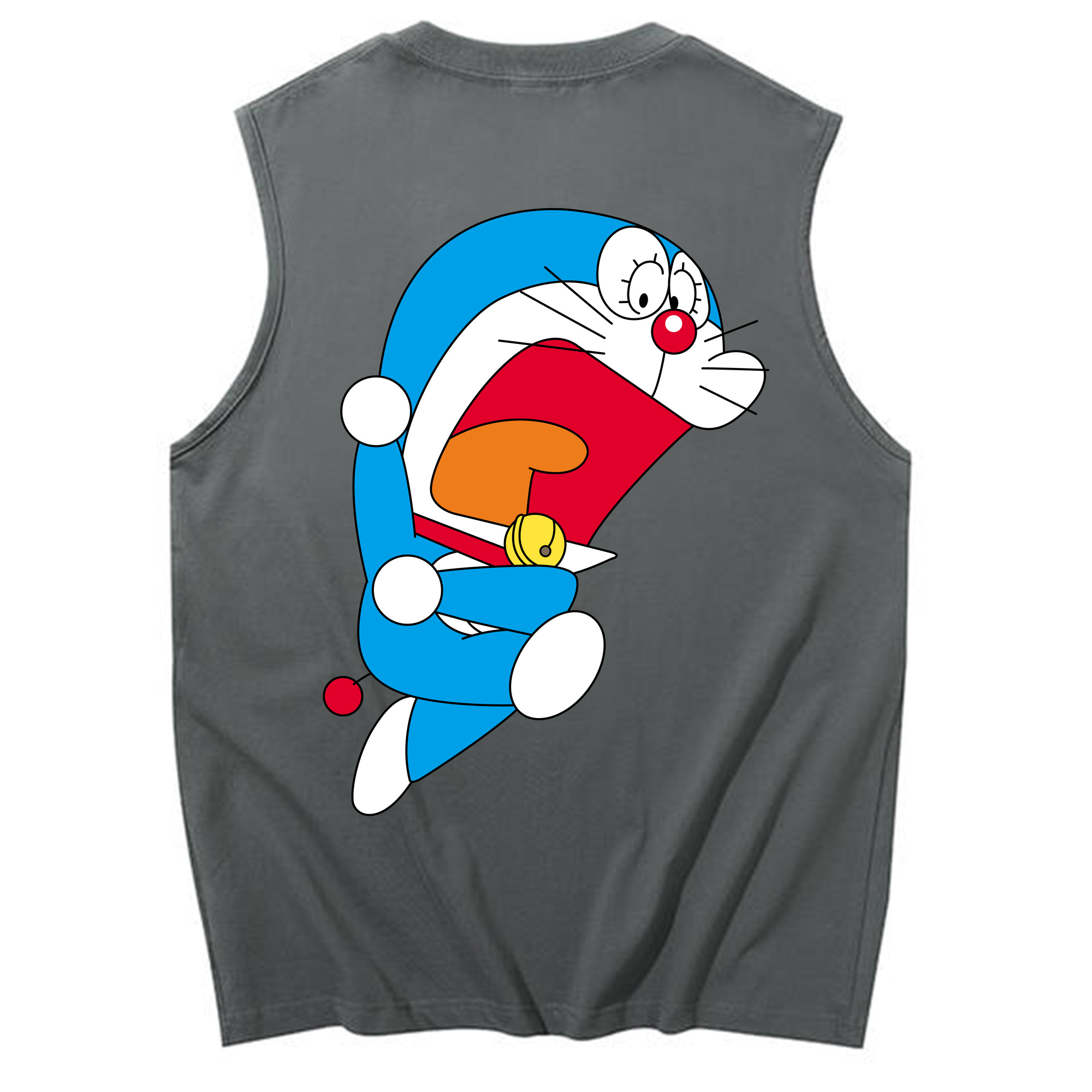 （画像用） ドラえもん Doraemon コットン100％タンクトップ（背面プリント）